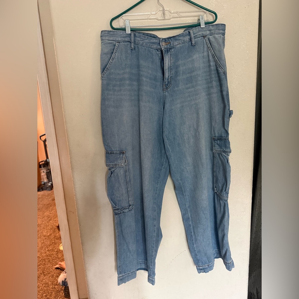 cargo baggy jeans